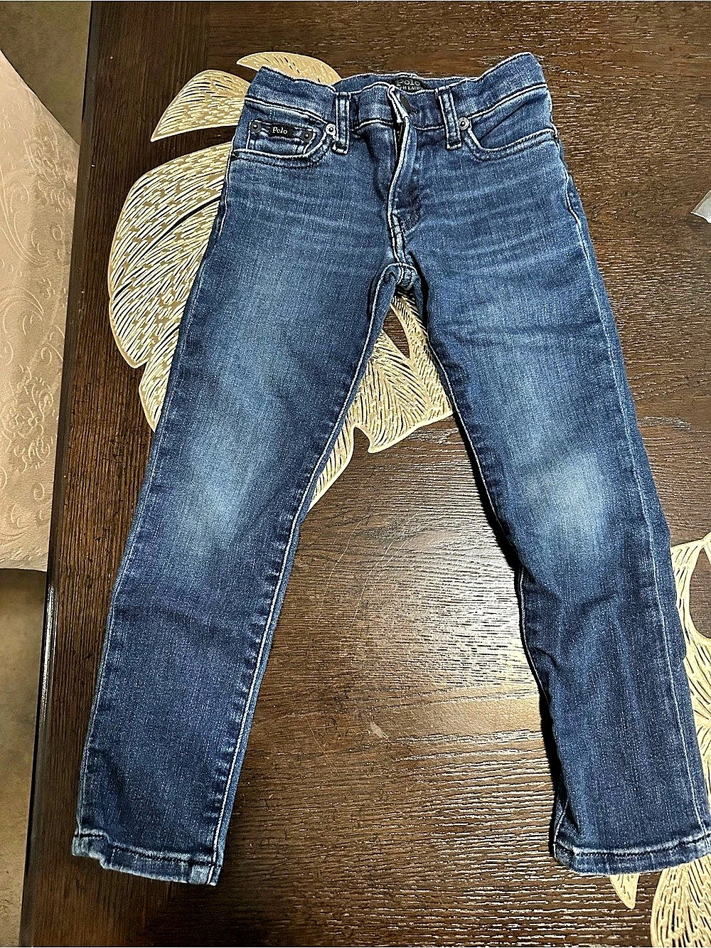 Polo Ralph Lauren Boys Size 5 Blue Jeans